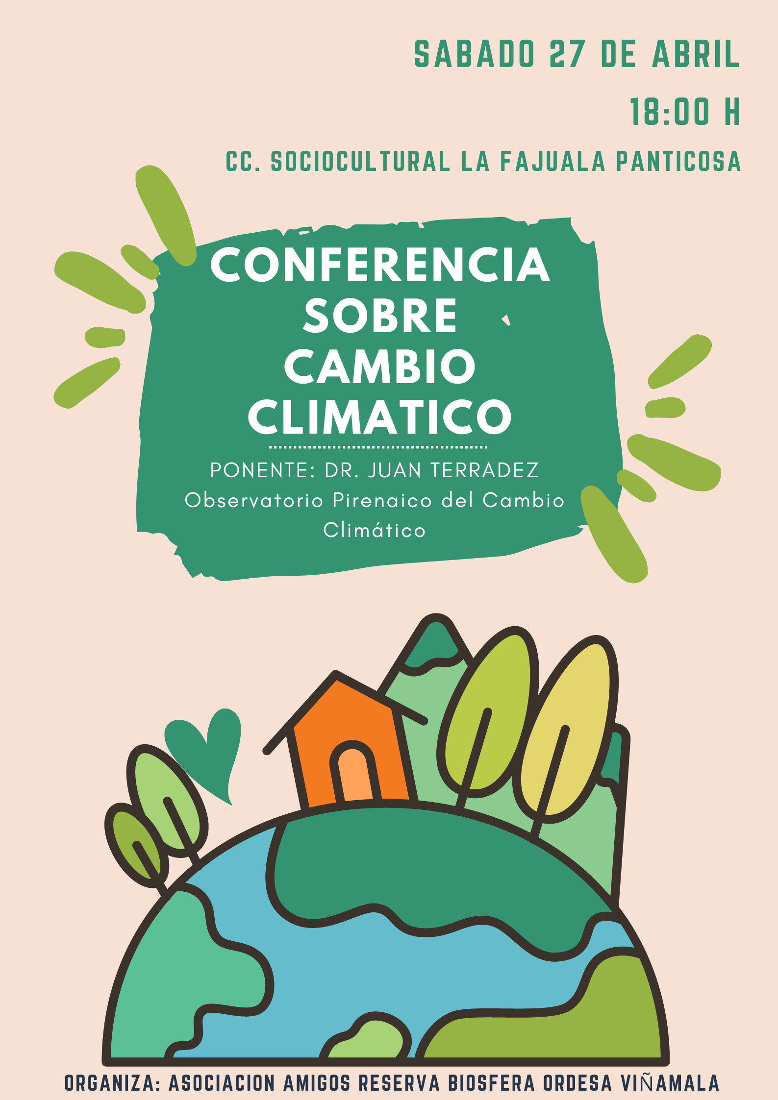Conferenca cambio climatico en panticosa
