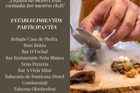 Ruta gastronómica XI Edición Jornadas Micológicas de Panticosa