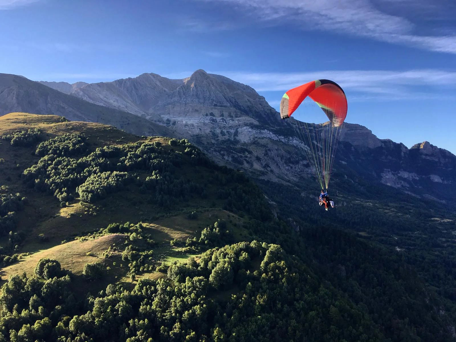 vuelo parapente